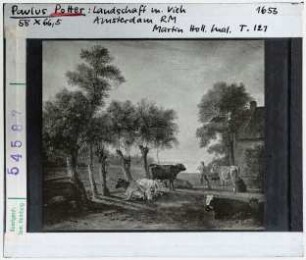 Paulus Potter: Landschaft mit Vieh