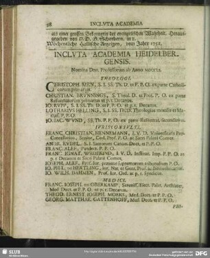 Incluta Academia Heidelbergensis