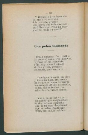 Una pelea tremenda