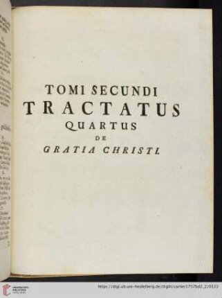 Tractatus Quartus