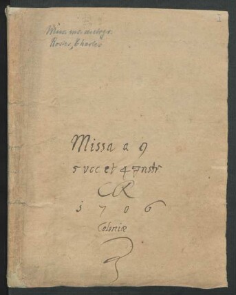 Messen; V (5), strings, bc; h-Moll