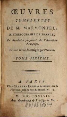 Élémens De Littérature, 2