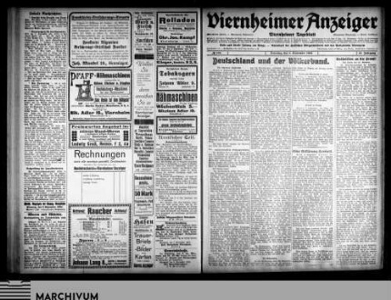 Viernheimer Anzeiger : Viernheimer Zeitung : Viernheimer Tageblatt : Viernheimer Nachrichten : Viernheimer Bürger-Ztg. : Viernh. Volksblatt