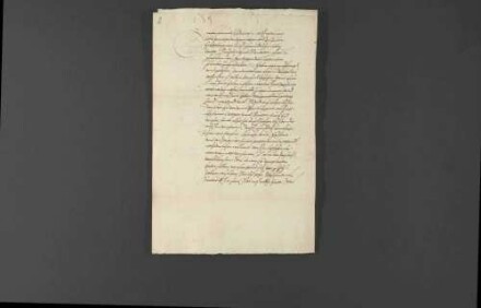 Pfalzgraf Wolfgang meldet, dass Herzog Karl III. von Lothringen ohne um Geleit zu bitten durch sein Land gezogen sei, worauf Herzog Christoph von Württemberg keine böse Absicht vermutet.