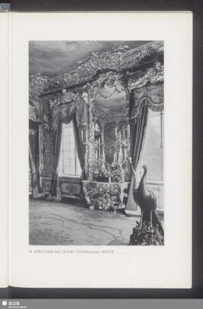 18. Schloß Linderhof. Östliches Gobelinzimmer 1874/78