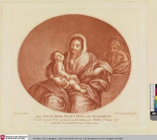 The Virgin Mary, Infant Jesus, and Elizabeth