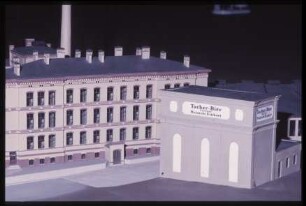 Modell des Anhalter Bahnhofs