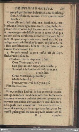 Cum, candide Lector, in hac centuria curationum quorundam medicamentorum facta mentio, quorum nomen quidem ponitur, ...
