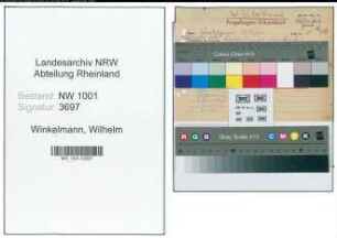 Entnazifizierung Wilhelm Winkelmann, geb. 03.09.1900 (Stadtoberinspektor)
