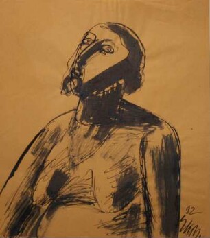 weibliche Halbfigur