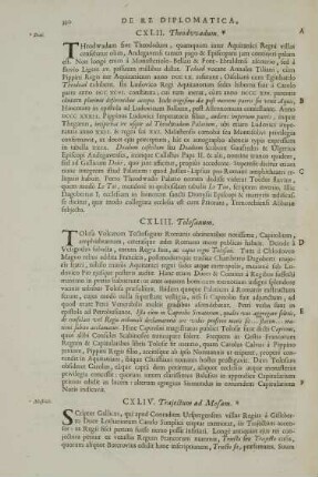 CXLIII. Tolosanum.