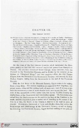 Chapter III: The Theban Empire