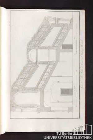 Tav. 24 Spaccato della scala d'oro nel Palazzo Ducale