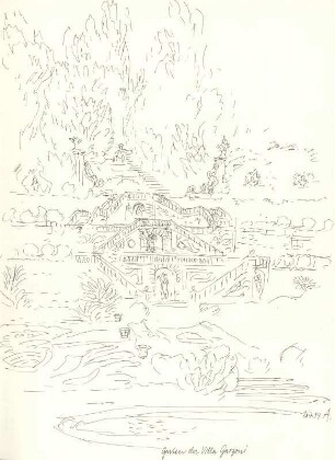 Treppenanlage der Villa Garzoni Collodi