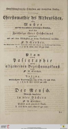 Empfehlungswerthe Schriften aus demselben Verlag