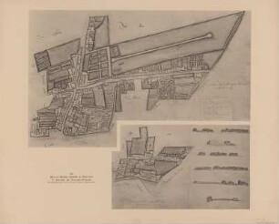 Pläne und Ansichten der Stadt aus den Jahren 1521 - 1898, Lichtdruck, 1898 : Atlas zur Geschichte Dresdens : Pläne und Ansichten der Stadt aus den Jahren 1521 - 1898 ; mit einem Abriß der geschichtlichen Ortskunde von Dresden / hrsg. von Otto Richter. - Dresden : Stengel & Markert , 1898. - 39 Bl. : Kt.