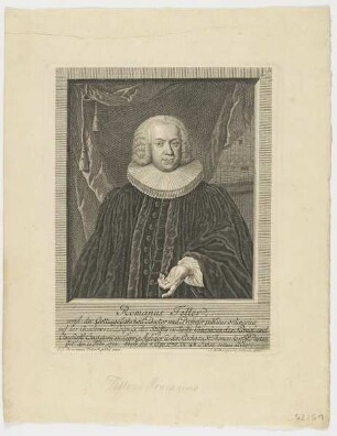 Bildnis des Romanus Teller