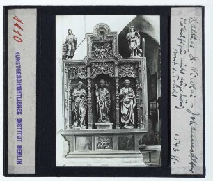 Kalkar, St. Nicolai,Tricht, Johannesaltar in der Nicolaikirche in Kalkar