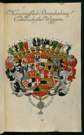 97, Wappen der Marggrafen von Brandenburg-Culmbach