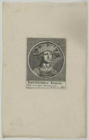Bildnis des Bartholomeus Beham