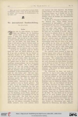 1: Die Internationale Kunstausstellung : Berlin