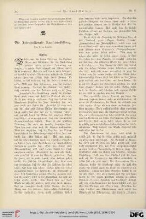 1: Die Internationale Kunstausstellung : Berlin