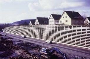 Raumgitterwände, System "Evergreen", Abschn. Ebnat-Aalen
