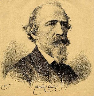 Bildnis von Emanuel Geibel (1815-1884)