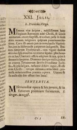415-424, XXI. - XXV. Julii