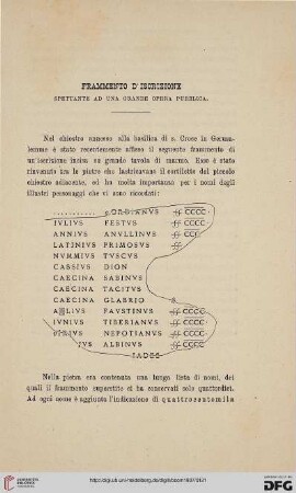 35: Frammento d'iscrizione : spettante ad una grande opera pubblica