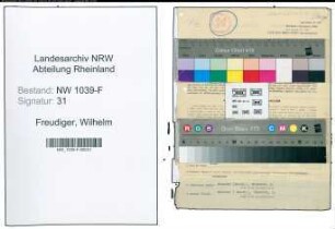 Entnazifizierung Wilhelm Freudiger , geb. 29.01.1904 (Rechtsanwalt)
