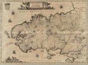 Britannia Ducatus / Sarnia Insula / Carte de Bretagne