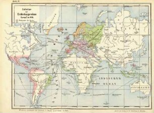 Zeitalter der Entdeckungsreisen & Europa um 1550