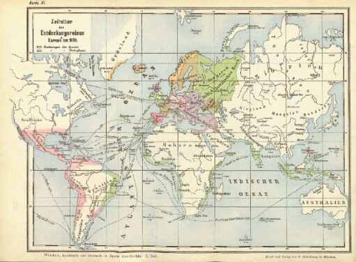 Zeitalter der Entdeckungsreisen & Europa um 1550