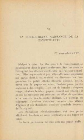 VI La Douloureuse Naissance De La Constituante