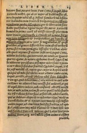 M. T. Ciceronis De Philosophia Pars ..., 2. Id Est, De Natura Deorum Lib. III. De Diuinatione Lib. II. De Fato Lib I. De Legibus Lib. III. De Vniuersitate Lib. I. Q. Ciceronis de Petitione consulatus ad Marcum fratrem Lib. I.