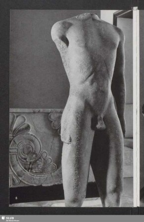 Archaischer Kuros. Torso des 6. Jahrhunderts v. Chr.