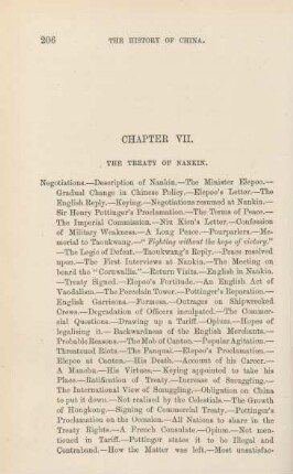 Chapter VII. The treaty of Nankin