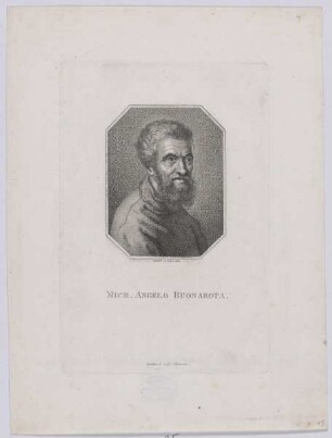 Bildnis des Mich. Angelo Buonarota