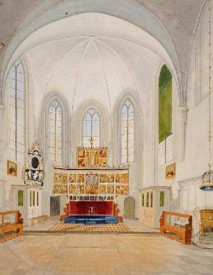 Kiel, Innenraum St. Nikolaikirche