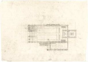 Rosenbauer, Gregor; Kirchenentwürfe Epoche 3 - Kirche (Grundriss)