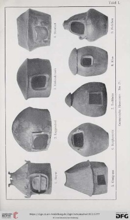 Tafel I-XIV