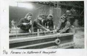 Formerei im Hüttenwerk Hennigsdorf