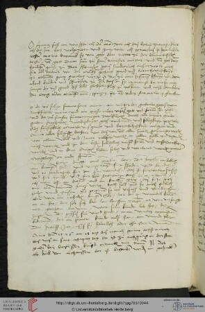 Chronikalische Notiz, Augsburg 1526