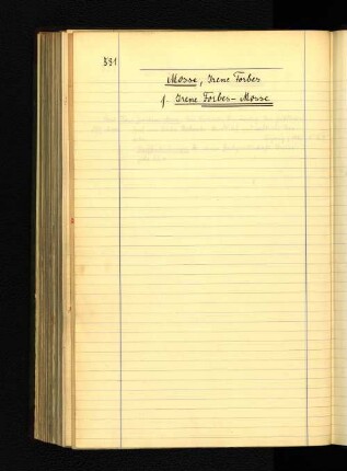Mosse, Irene Forbes. s. Irene Forbes-Mosse.