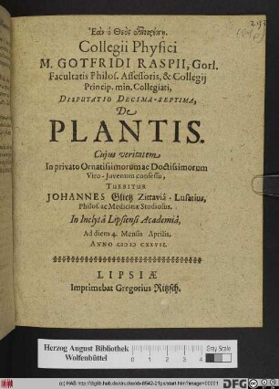 De Plantis