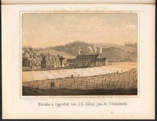 Bleiche u. Appretur von J. G. Jähne jun. in Schönbach. : Textilwarenherstellung