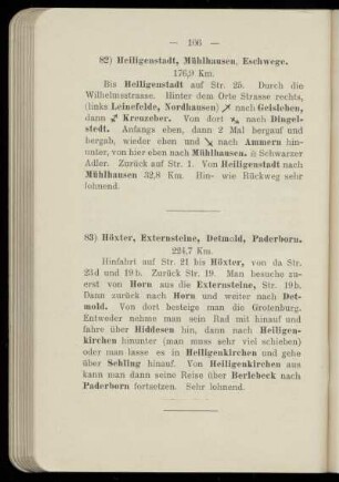 82) Heiligenstadt, Mühlhausen, Eschwege