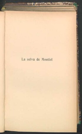 La selva de Montiel