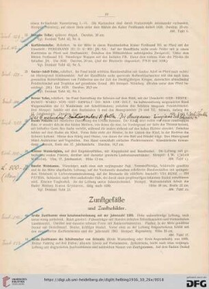 Zunftgefäße und Zunftschilder (Nr. 40-62)